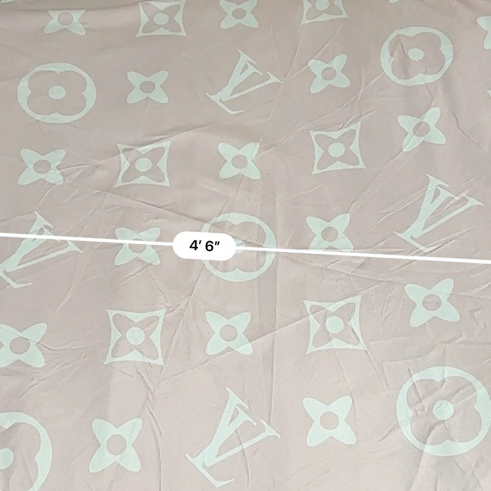 NIP Pink Patterned Beach Towel